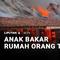 Anak yang membakar rumah orang tuanya di Pati, Jawa Tengah, akhirnya ditetapkan sebagai tersangka. Aksi pelaku ini dipicu rasa kesal, karena ayahnya diduga tengah berduaan di rumah dengan seorang perempuan.