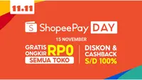 4 Penawaran Spesial yang Hadir di ShopeePay Day, 15 November 2020
