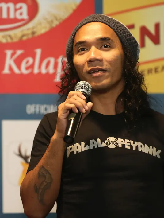 Acara yang mengusung cerita Ken Arok dan Ken Dedes itu Kaka dan kawan-kawan mendapatkan segmen khusus. Lima lagu akan dibawakan Slank secara kolaborasi dan aransemen baru. (Bambang E. Ros/Bintang.com)