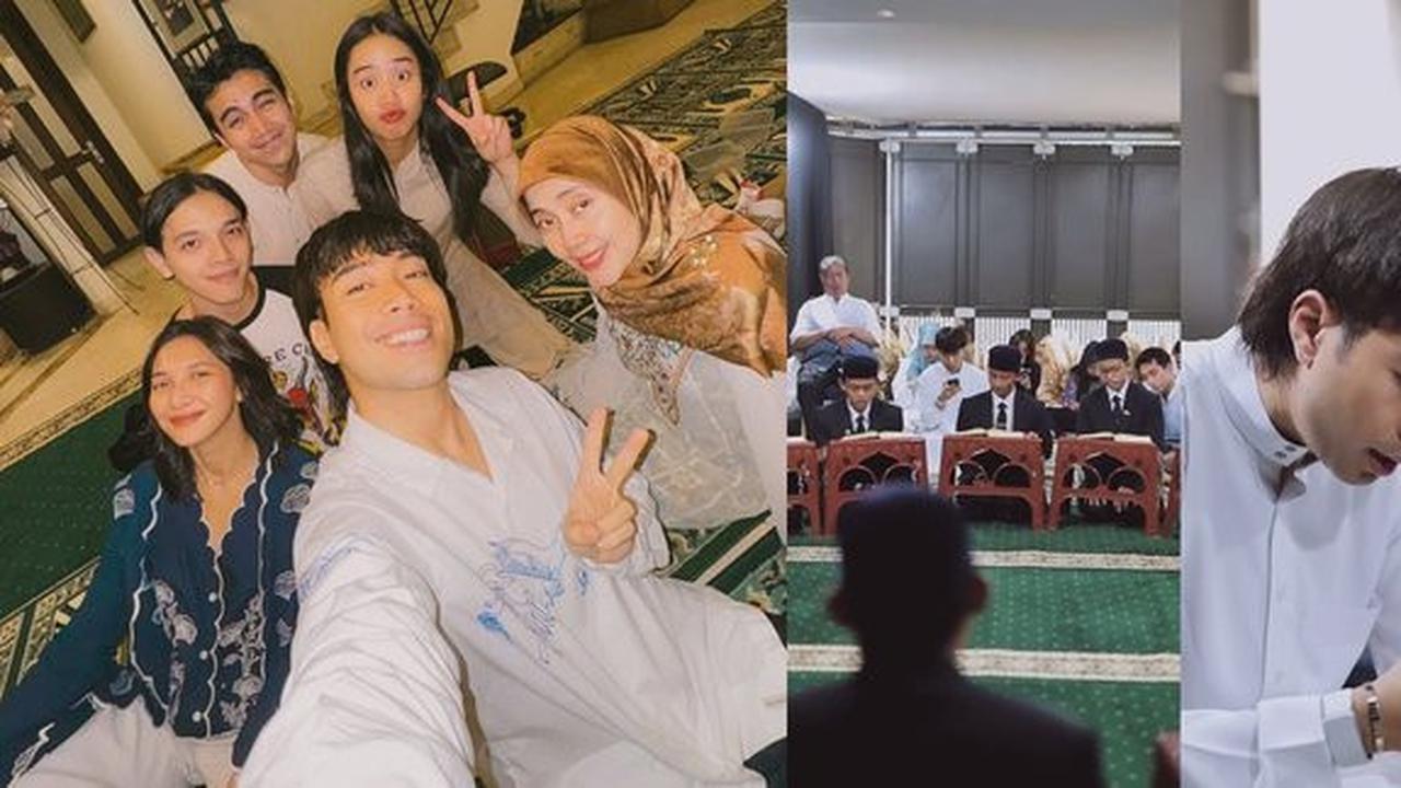 7 Potret Vidi Aldiano dan Keluarga Khotmil Quran Bersama Anak Pesantren, Penampilan Sheila Dara Tak Berhijab Jadi Sorotan