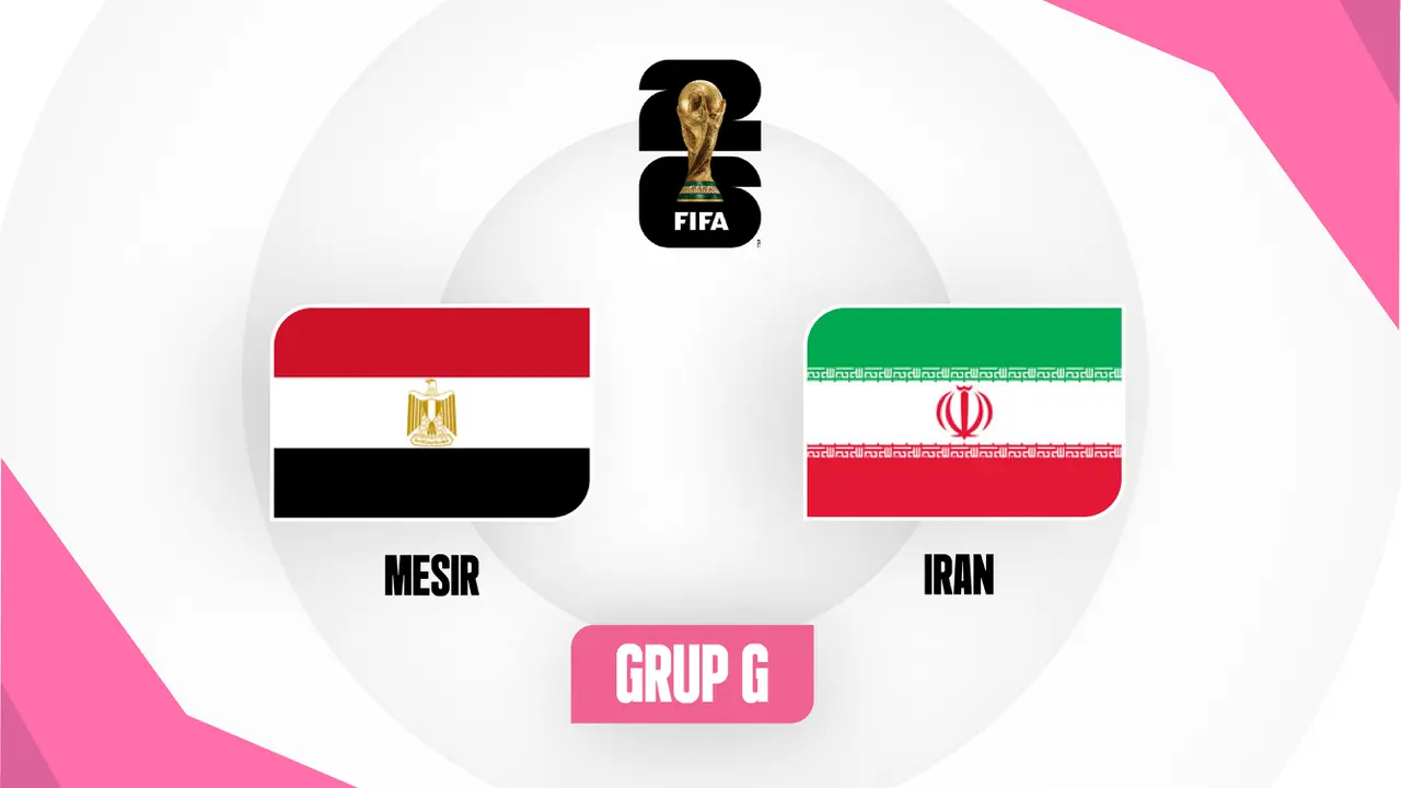 Timnas Mesir Vs Timnas Iran di Piala Dunia 2026.