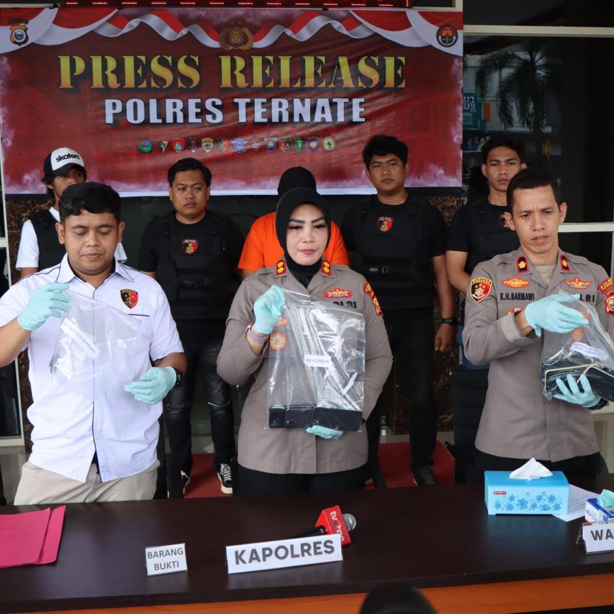 Polisi Tangkap Lurah di Ternate