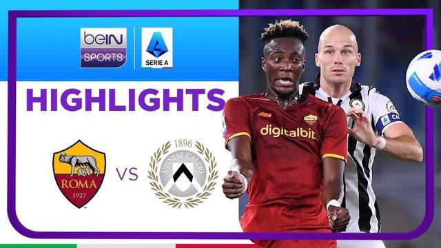 Berita video highlights Liga Italia, Tammy Abraham bawa AS Roma menang atas Udinese 1-0, Jumat (24/9/21)