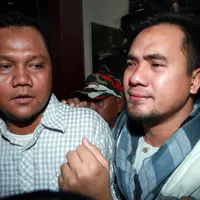 Saipul Jamil di Polsek Kelapa Gading. (Deki Prayoga/bintang.com)