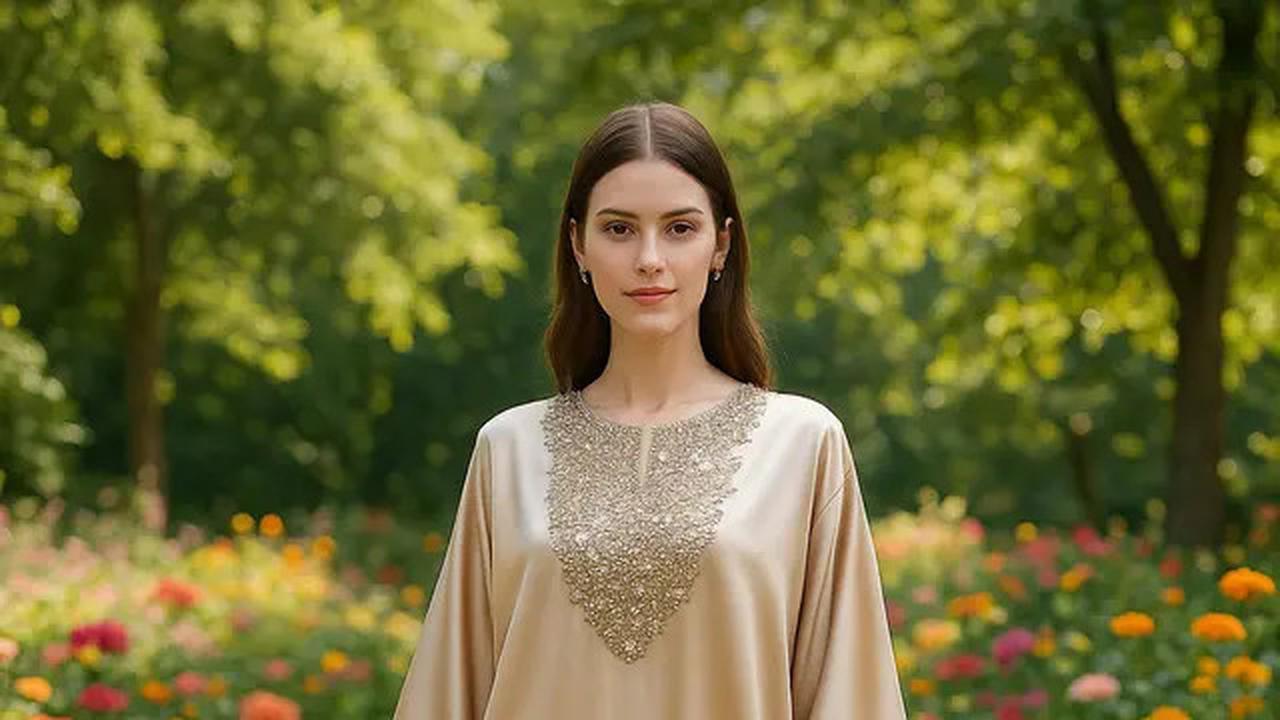 10 Gamis Kaftan Simple Mewah Terbaru 2025 untuk Tampil Anggun di Setiap Acara