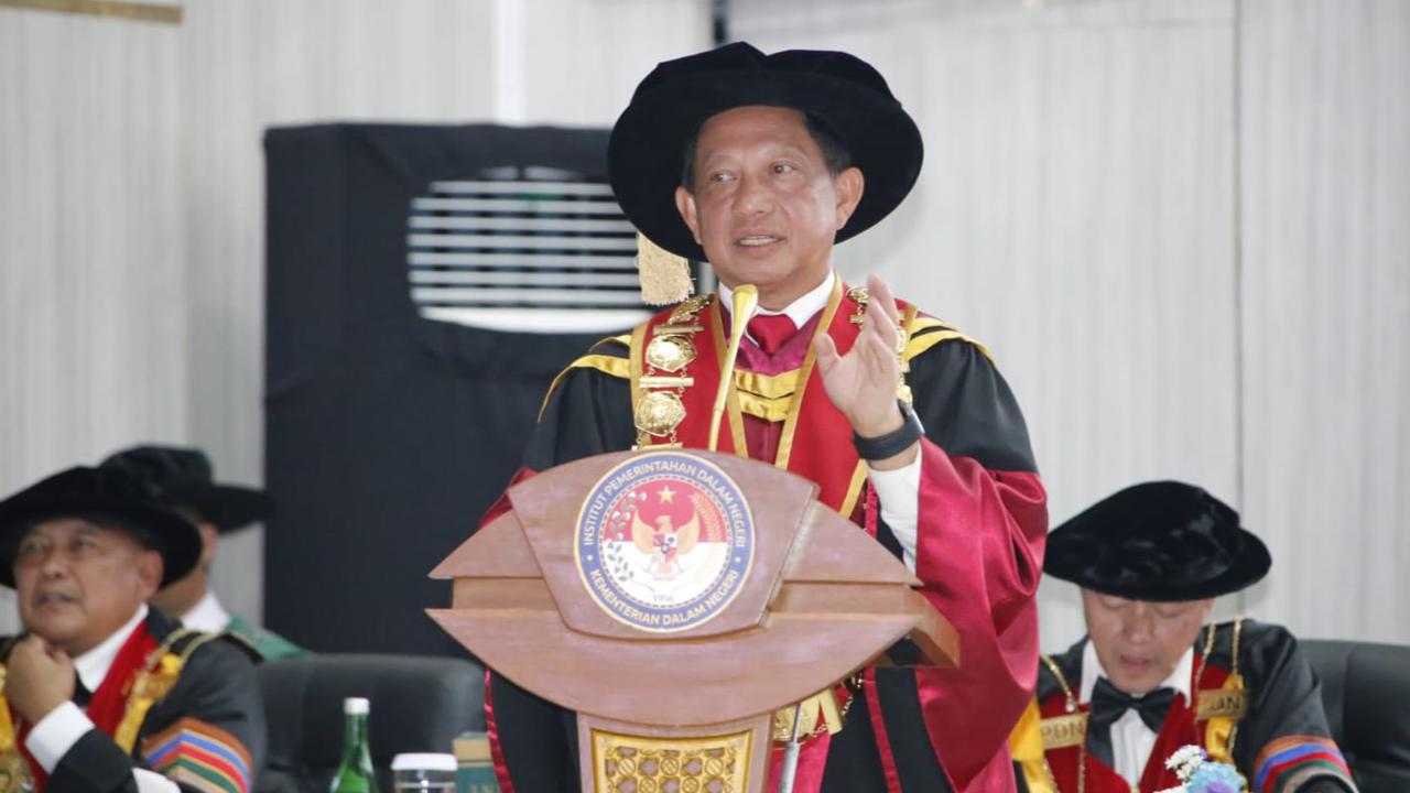 1.305 Lulusan IPDN Diwisuda, Mendagri Tito Optimis akan Perkuat Administrasi Pemerintahan