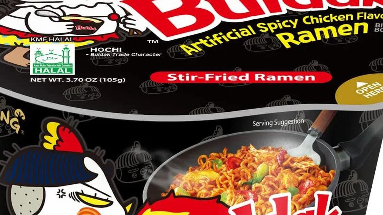 1.&nbsp;Samyang Buldak Ramen