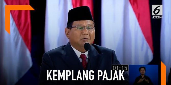 VIDEO: Prabowo Akan Kejar Pengemplang Pajak Jika Terpilih