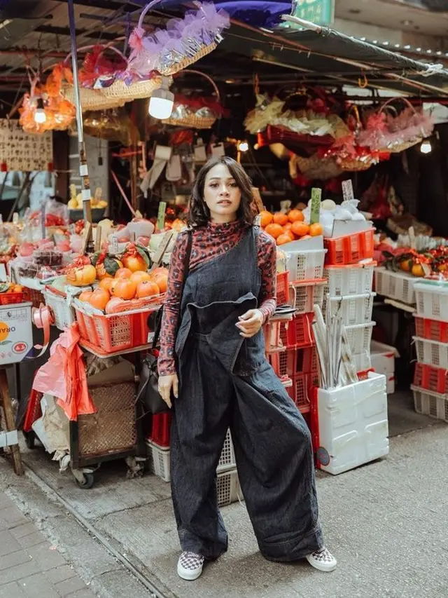 7 Potret Andien Pose di Tempat Anti Mainstream Ini Hasilnya Estetik