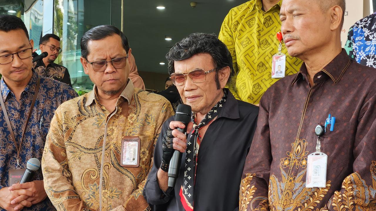Raja Dangdut' Rhoma Irama Berdendang di KPK, Ingatkan Pejabat Tak Korupsi dan Ancaman Rompi Oranye