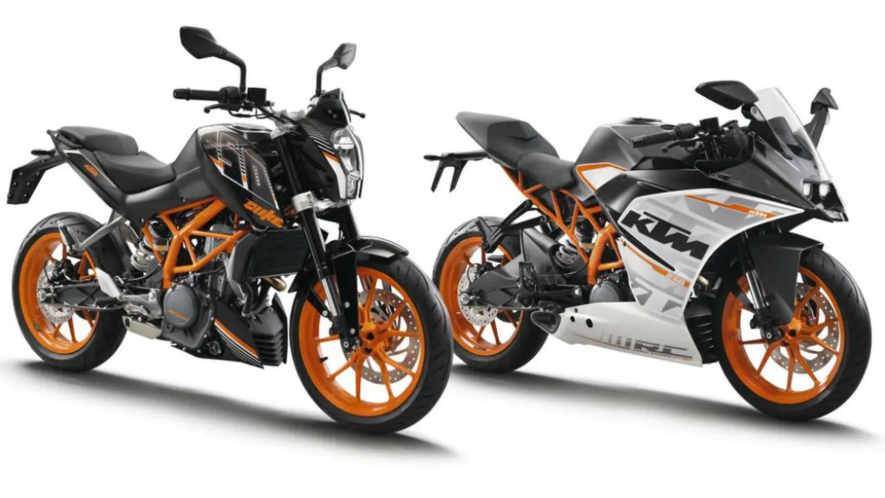 KTM RC 250 dan KTM Duke 250