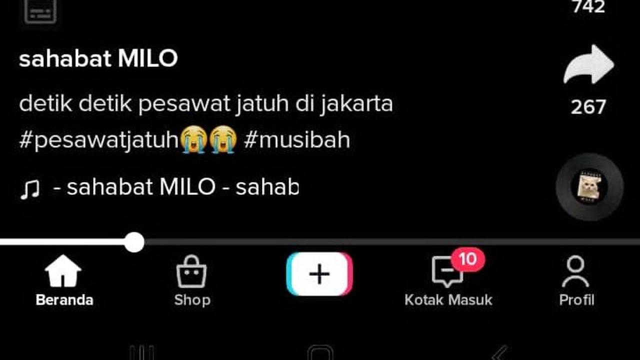 Viral Pesawat TNI AU Jatuh di Langit Jakarta, Begini Faktanya