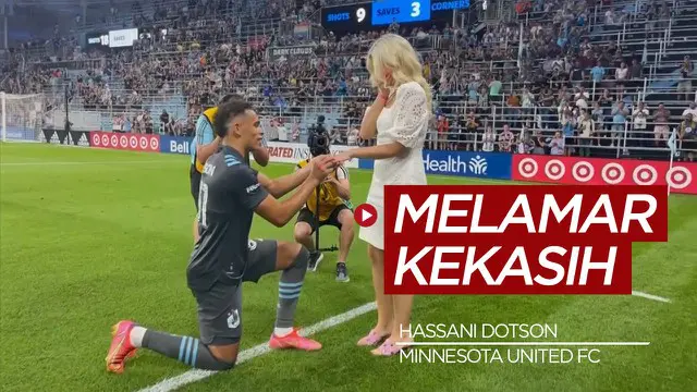 VIDEO: Momen Romantis, Pesepakbola MLS ini Lamar Kekasihnya Usai Pertandingan