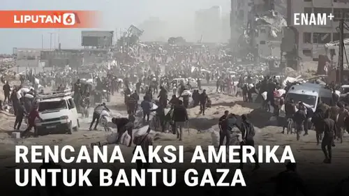 VIDEO: AS Akan Bangun Dermaga Terapung di Gaza, untuk Apa?