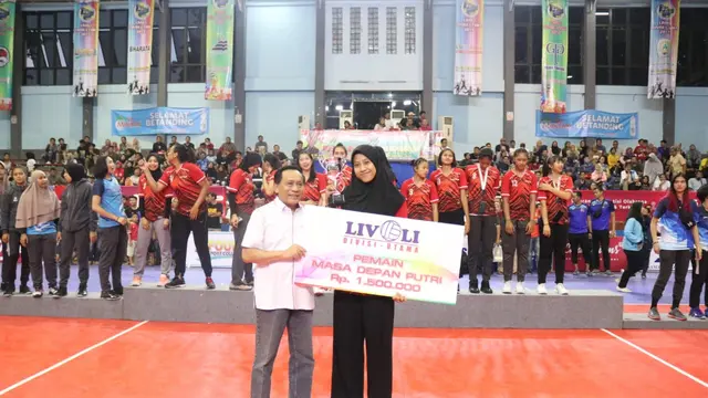 Ketua Umum PP PBVSI, Imam Soedjarwo memuji penyelenggaraan Liga voli (Livoli) Divisi Utama 2019 (Istimewa)