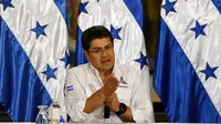 Presiden Honduras Juan Orlando Hernandez (AFP)