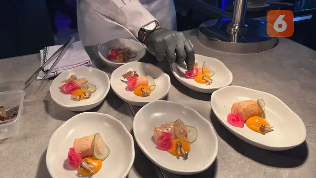 Tips Plating Food ala Chef Denny Gunawan yang Pernah Jadi Juara Iron Chef Indonesia. (Dokumen: Liputan6.com/dyah pamela)