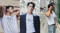 Mingyu SEVENTEEN bikin fans menjerit dengan tampilan maskulinnya yang pamer otot (@min9yu_k)