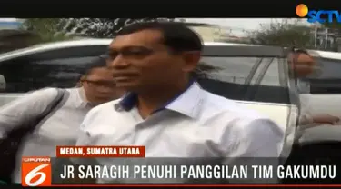 Polisi melakukan penyidikan terhadap saragih maksimal 14 hari sebelum dilimpahkan ke jaksa penuntut umum.