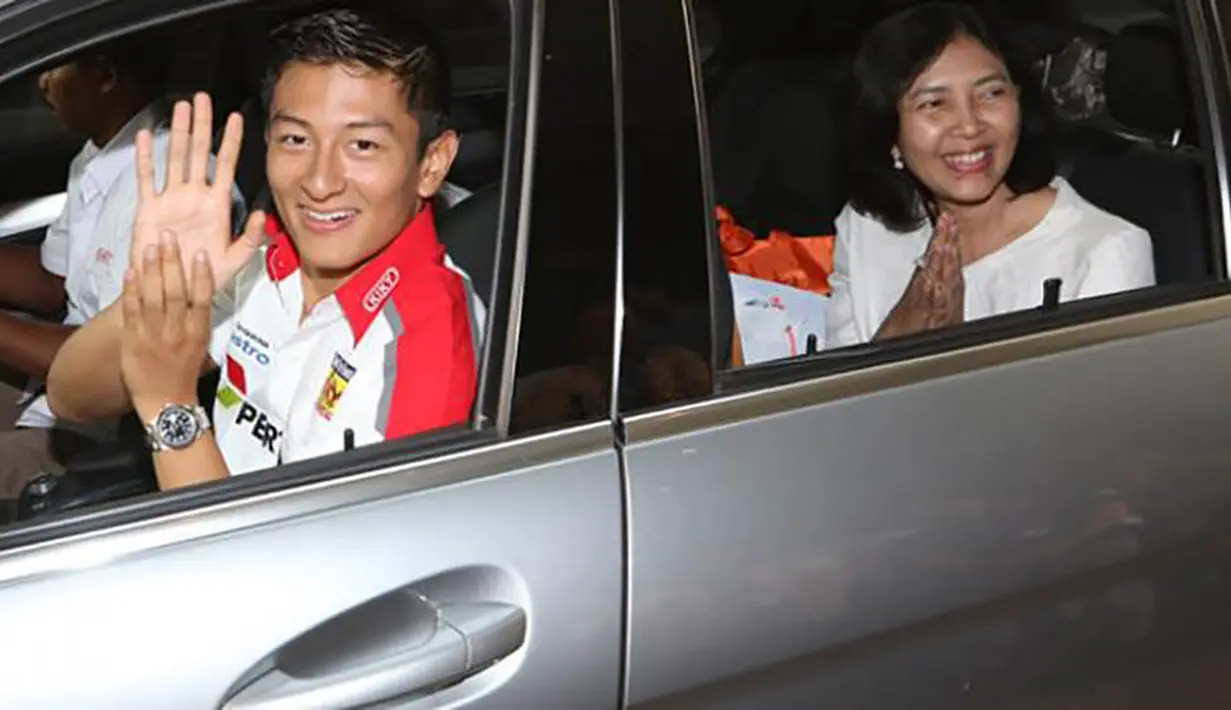 Terus berjuang Rio Haryanto, untuk bisa membanggakan Indonesia pada pentas dunia. (Bola.com/Vitalis Yogi Trisna)