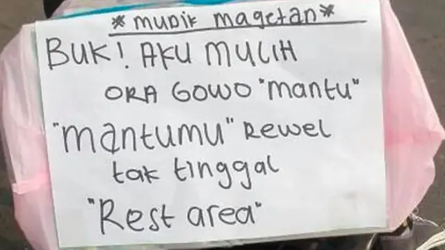 meme kocak mudik