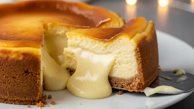 Ilustrasi kue keju
