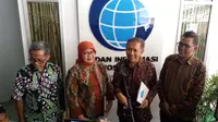 Badan Informasi Geospasial (BIG) bersama Kementerian Perhubungan, Kementarian Pekerjaan Umum dan Perumahan Rakyat PUPR), serta Institut Teknologi Nasional (Itenas) kembali meluncurkan Peta Jalur Mudik 2018. (Liputan6.com/Darno)