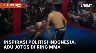 Politisi Brasil Adu Jotos di Ring MMA