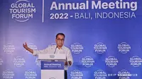 Menteri Perhubungan Budi Karya Sumadi pada Forum Pariwisata Global atau Global Tourism Forum-Annual Meeting 2022. (Dok Kemenhub)