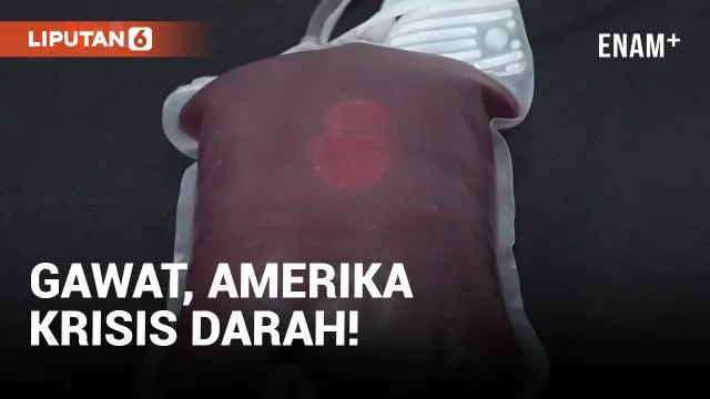 Palang Merah AS mengumumkan darurat persediaan darah nasional, yang mencapai tingkat paling rendah dalam 20 tahun terakhir. Jumlah penyumbang darah di Amerika turun 40% akibat berbagai alasan, termasuk pandemi COVID-19, meningkatnya pasien infeksi mu...