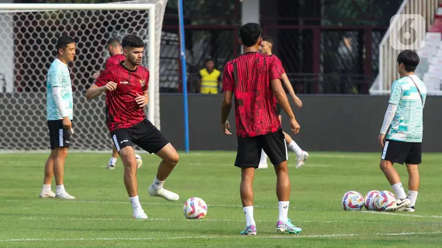 Timnas Indonesia Matangkan Strategi di Sesi Latihan Resmi