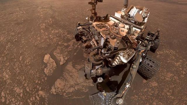 Penjelajah Curiosity NASA. (NASA/JPL-CALTECH/MSSS)