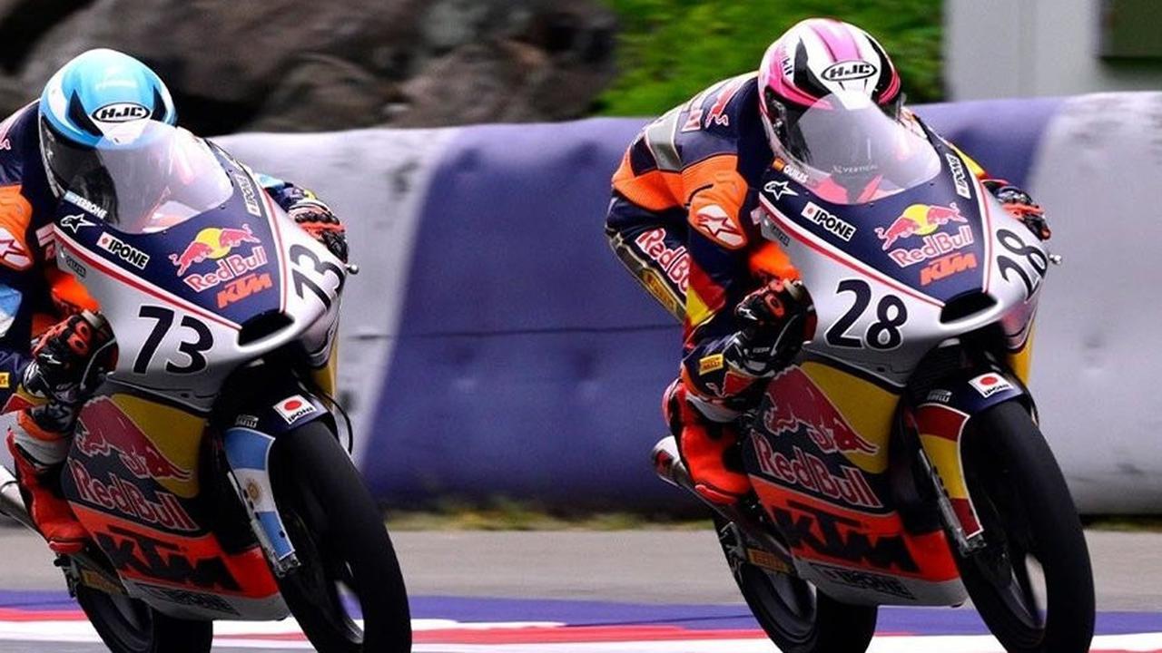 Hasil Race 2 Red Bull Rookies Cup San Marino 2024: Valentin Perrone menang, Alvaro Carpe juara, Veda Ega Pratama finis di posisi keempat
