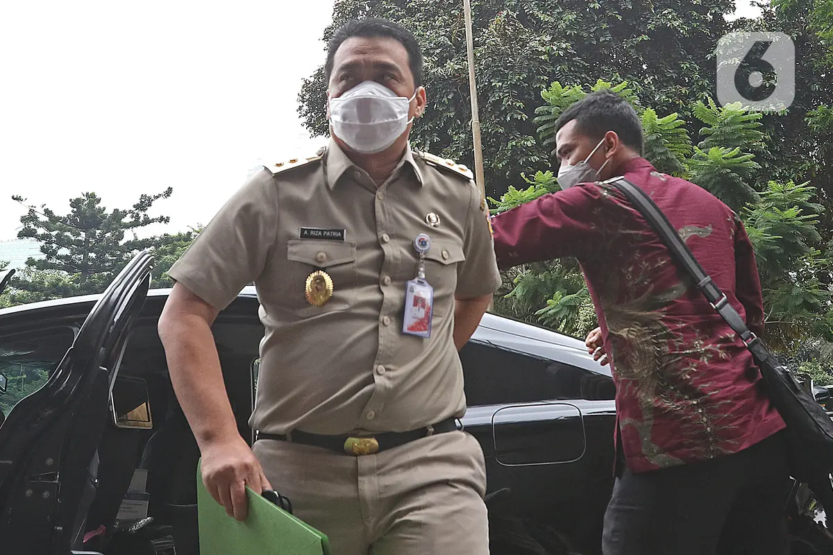 Riza Patria tiba di Polda Metro Jaya
