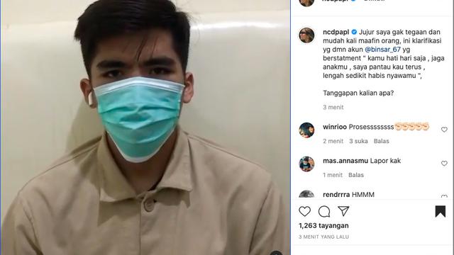 Akan Dilaporkan Nora Alexandra, Pelaku Ancaman Pembunuhan Langsung Klarifikasi dan Minta Maaf