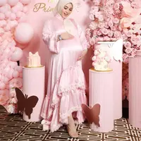 Syahrini mengumumkan kelahiran anaknya pada 1 Agustus 2024. Namun, Nyonya Reino Barack belum mengonfirmasi nama, panjang, dan berat bayinya. (Foto: Dok. Instagram @princessyahrini)