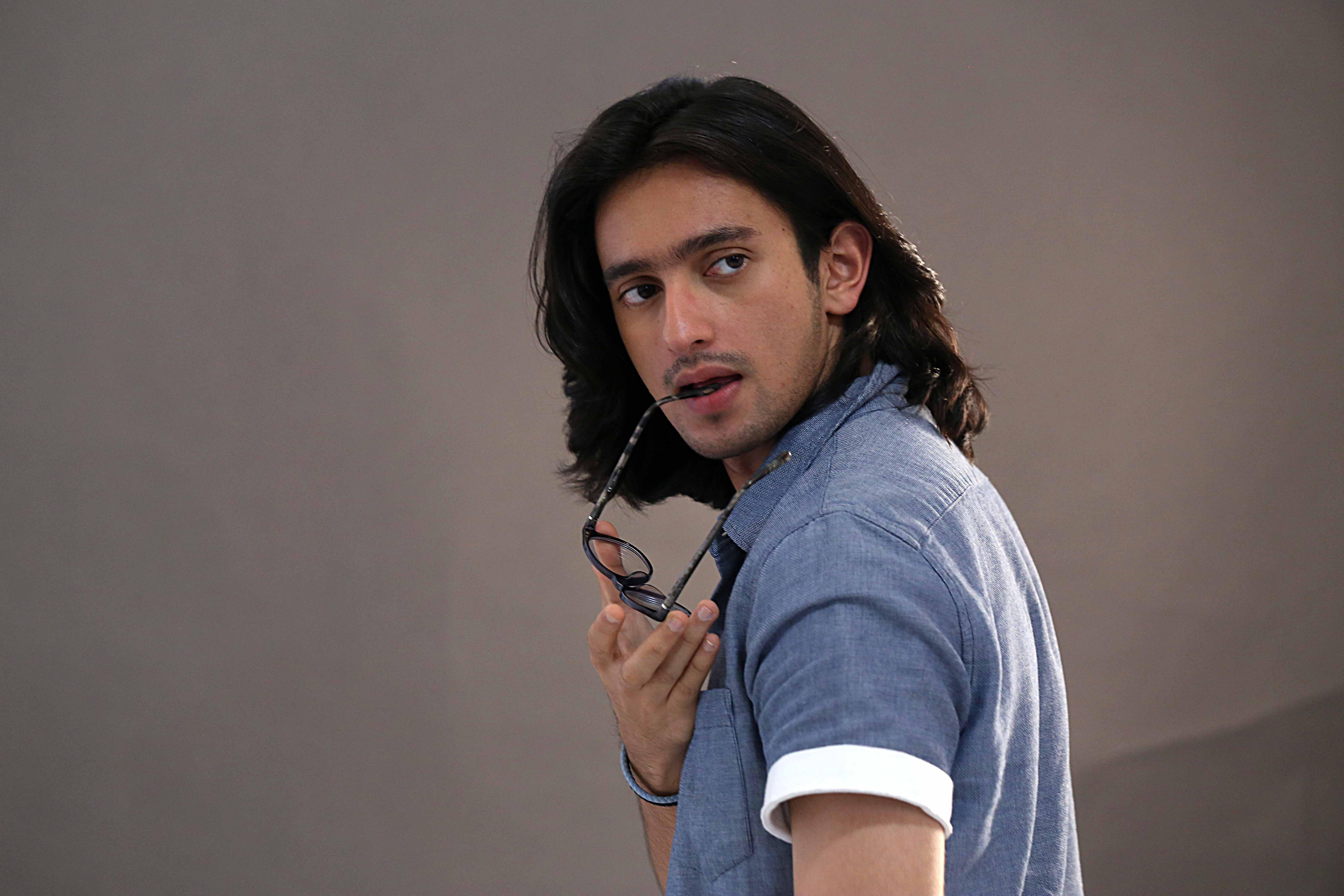 Pendatang baru yang mencuri perhatian publik khususnya kaum hawa, Omar Daniel. Wajah ganteng Omar sebentar lagi akan menghiasi layar kaca SCTV. (Nurwahyunan/Bintang.com)