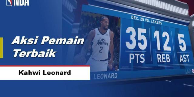 VIDEO: Kawhi Leonard Bawa Clippers Kalahkan LA Lakers 111-106 di NBA Spesial Natal