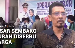 Pasar Sembako Murah Diserbu Warga