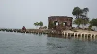 Benteng Martello, Pulau Kelor. (Liputan6.com/Dinny Mutiah)