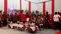 Megawati Gandeng BJ Habibie di Rakornas Tiga Pilar PDIP