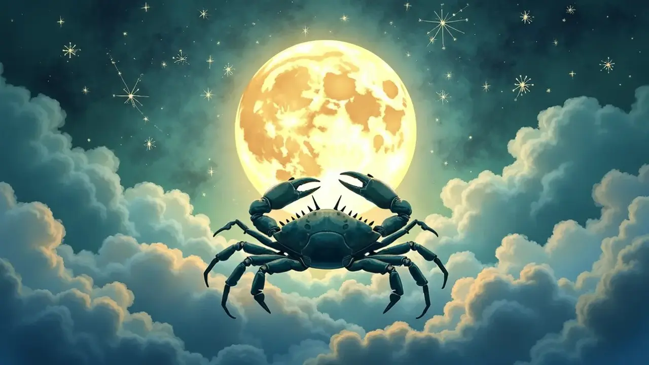 logo zodiak cancer (sumber: AI generated)