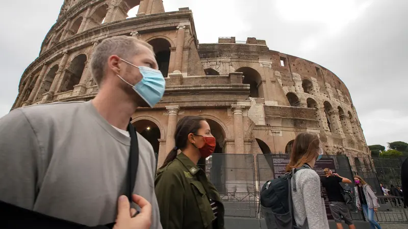 Roma Berlakukan Wajib Masker