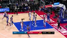 Berita video game recap NBA 2017-2018 antara Philadelphia 76ers melawan Detroit Pistons dengan skor 115-108.