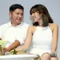 Pasangan Gading Marten dan Gisella Anastasia. (Nurwahyunan/Bintang.com)