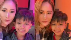 Baru-baru ini, Inul Daratista dan Adam Suseno bertemu Farel Prayoga, penyanyi cilik yang menggoyang Istana Negara Jakarta lewat hit “Ojo Dibandingke” dalam perayaan HUT RI ke-77. Si Goyang Ngebor tak dapat menutupi rasa kagum pada Farel Prayoga yang sukses bikin Presiden Jokowi, Ibu Negara, dan sejumlah pejabat publik bergoyang. Ia punya pesan khusus buat orangtua Farel Prayoga. (Foto: Dok. Instagram @inul.d)