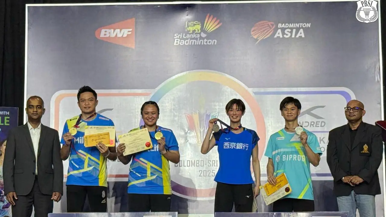 Bobby Setiabudi/Melati Daeva Oktavianti - Sri Lanka International Challenge 2025 - Bulu Tangkis