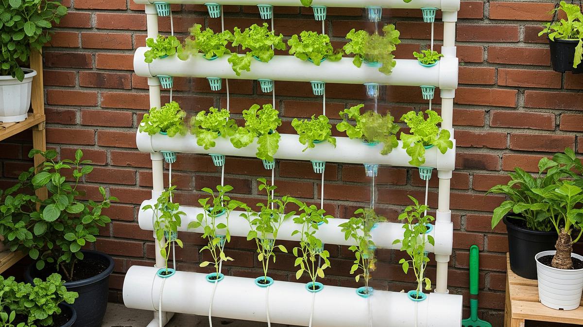 8 Tanaman Paling Tahan Panas untuk Kebun Vertikal PVC, Cocok Rumah Sempit Minim Cahaya