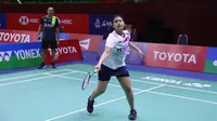 Komang Ayu Cahya Dewi berlatih jelang Thailand Open 2024. (Dok PBSI)