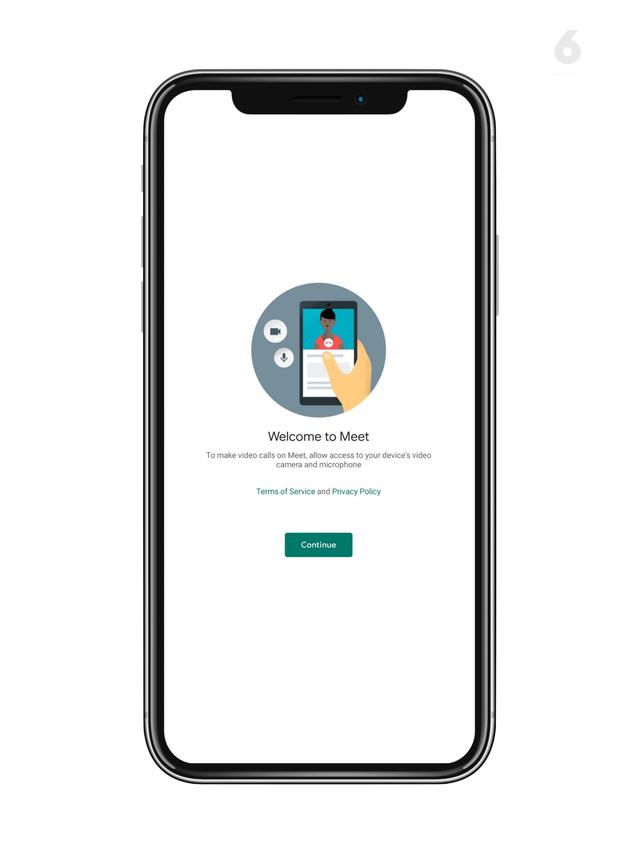 Ilustrasi Google Meet